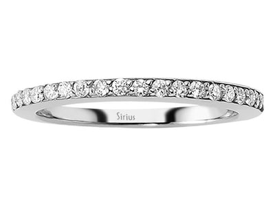 Alliance Demi-Ronde Diamant