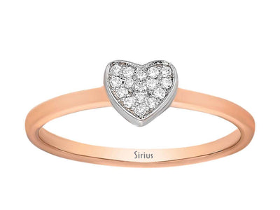 Diamond Heart Ring