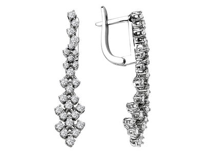 Diamond Light Path Earrings