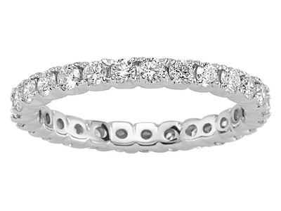 1.21 carat diamond all around alliance ring