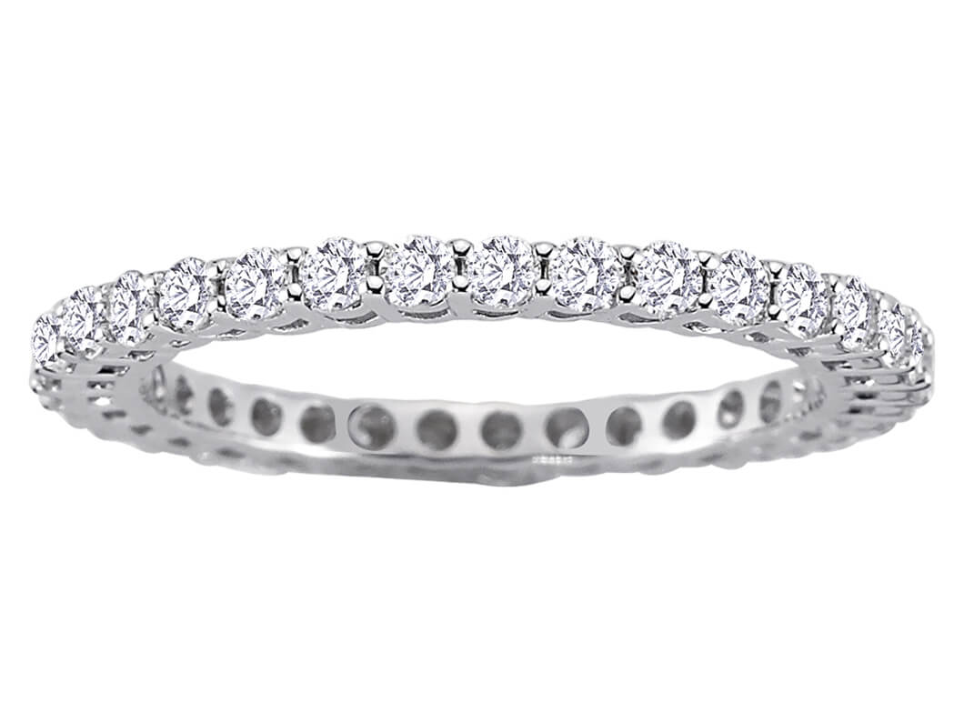 1,00 Karat Diamant rundum Allianz - handgefertigter Diamantschmuck aus Feingold | Sirius Diamant