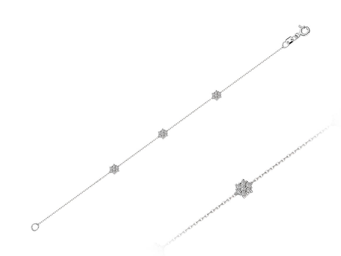 diamond chain bracelet