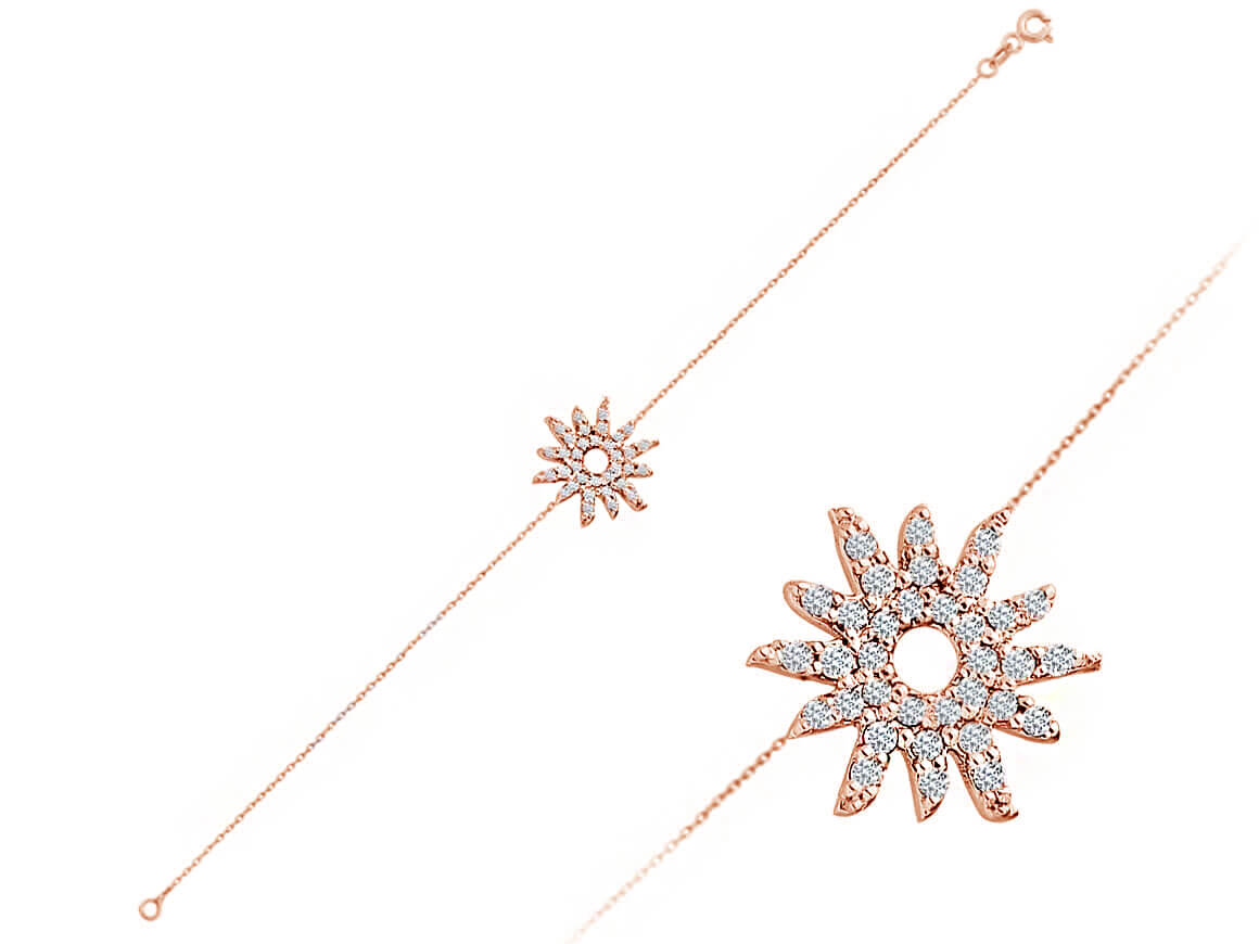 Diamond Sun Bracelet
