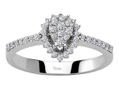 Diamond Drop Ring