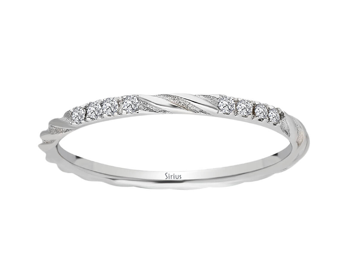 Diamant Pulsar halbrund Allianz - handgefertigter Diamantschmuck aus Feingold | Sirius Diamant