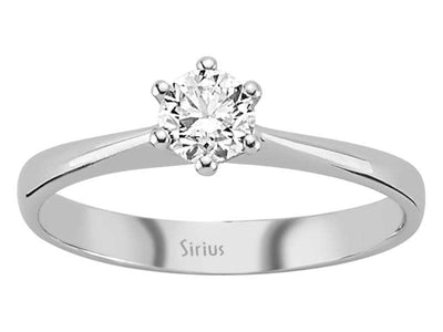 0.34 carat diamond solitaire ring
