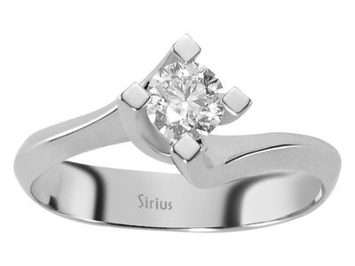 0.46 carat diamond solitaire ring