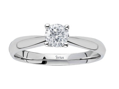 0.33 carat diamond solitaire ring
