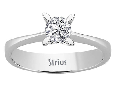 0.40 carat diamond solitaire ring