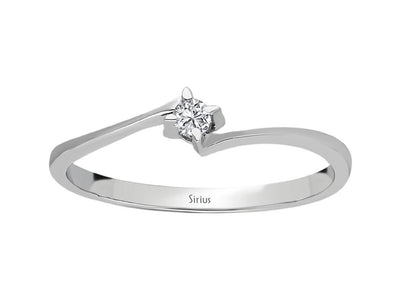 0.06 carat diamond solitaire ring