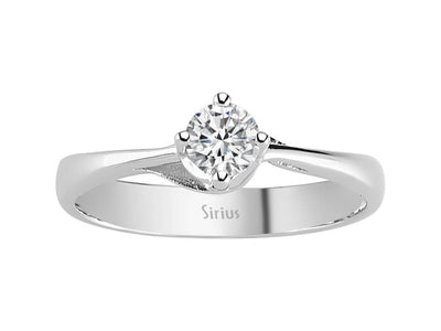 0.28 carat diamond solitaire ring