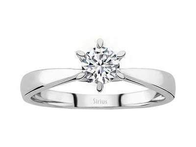 0.40 carat diamond solitaire ring