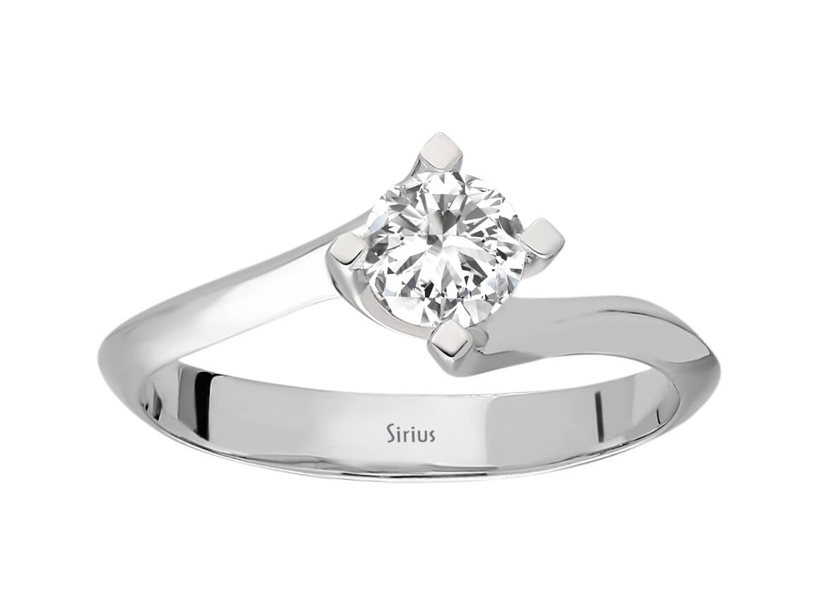 G Color 0.50 Carat Diamond Solitaire Ring