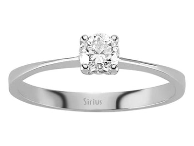 0.29 carat diamond solitaire ring