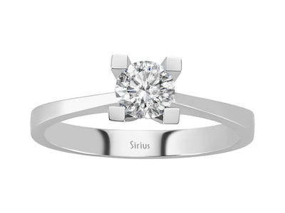 0.70 carat diamond solitaire ring