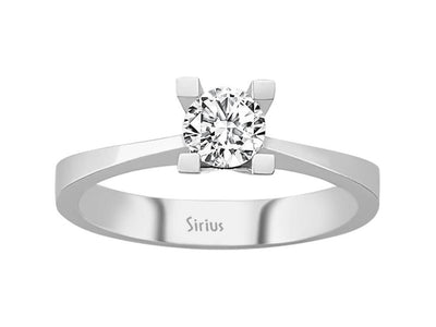 0.50 carat diamond solitaire ring