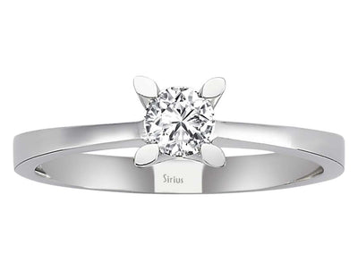 0.30 carat diamond solitaire ring