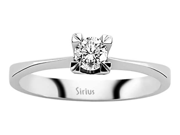 0,30 Karat Diamant Solitär Ring - handgefertigter Diamantschmuck aus Feingold | Sirius Diamant