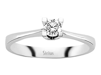 0.25 carat diamond solitaire ring