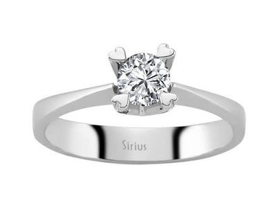 0.36 carat diamond solitaire ring