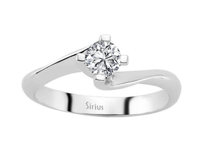 0.35 carat diamond solitaire ring