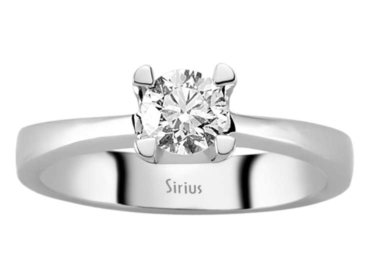 0,60 Karat Diamant Solitär Ring – handgefertigter Diamantschmuck aus Feingold | Sirius Diamant