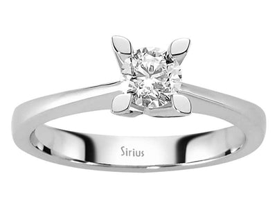 0.45 carat diamond solitaire ring