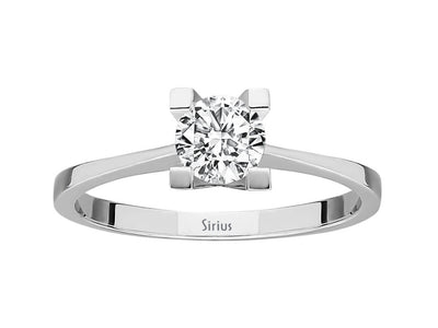 0.50 carat diamond solitaire ring