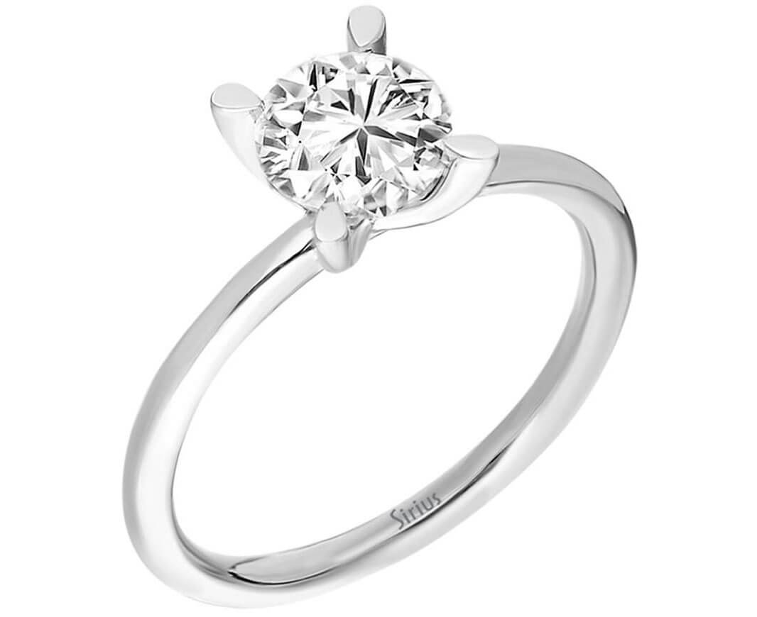 1,01 Carat Diamant Solitär Ring - handgefertigter Diamantschmuck aus Feingold | Sirius Diamant