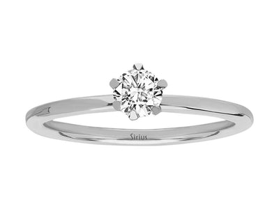 0.33 carat diamond solitaire ring