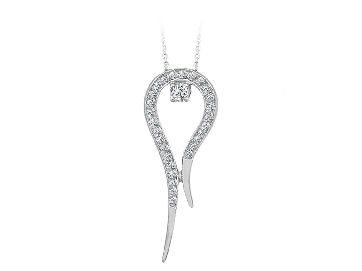 Diamond Imperial Crown Necklace