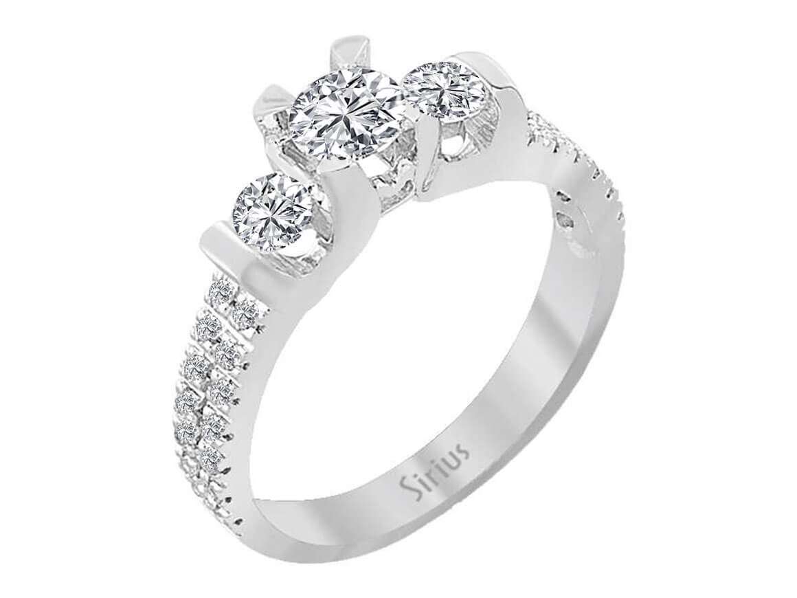 1,15 Karat Diamant Solitaire Ring - handgefertigter Diamantschmuck aus Feingold | Sirius Diamant