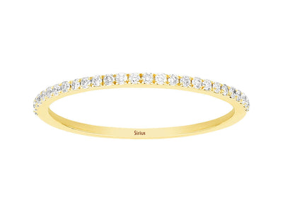 Alliance Demi-Ronde Diamant