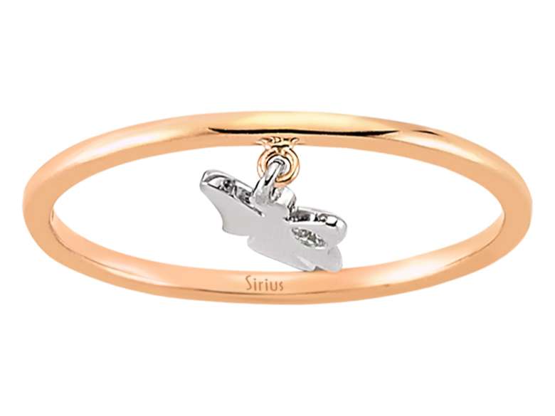 Diaman Engel Ring - handgefertigter Diamantschmuck aus Feingold | Sirius Diamant
