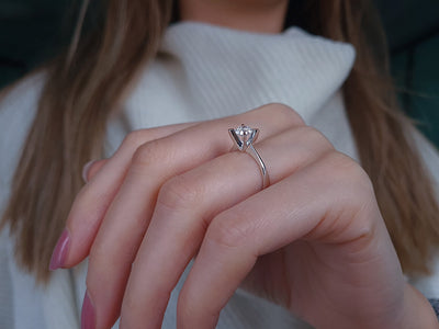 0.60 carat diamond solitaire ring