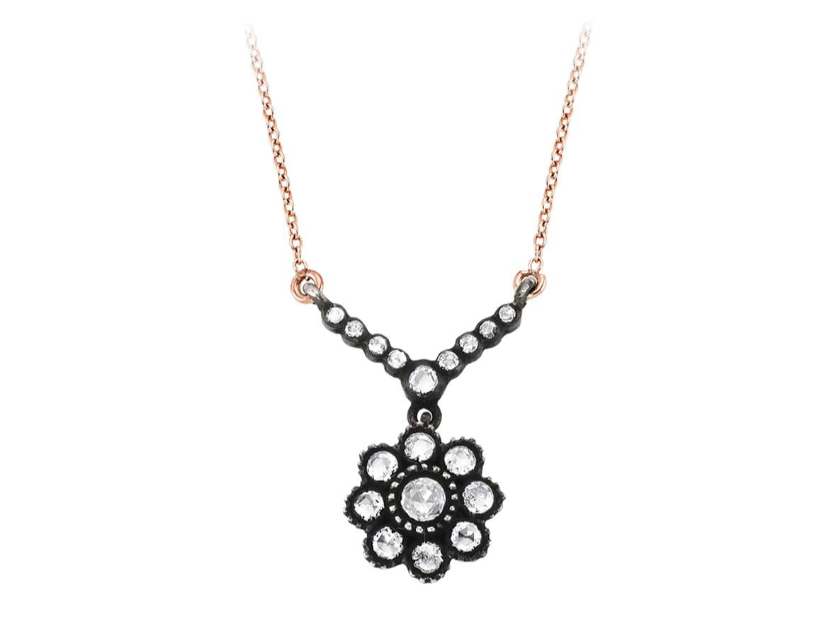 Diamant-Halskette - handgefertigter Diamantschmuck aus Feingold | Sirius Diamant