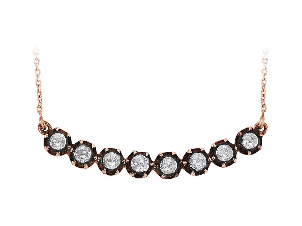 Diamant-Halskette - handgefertigter Diamantschmuck aus Feingold | Sirius Diamant