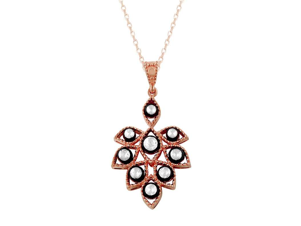 Diamant-Trauben-Halskette - handgefertigter Diamantschmuck aus Feingold | Sirius Diamant