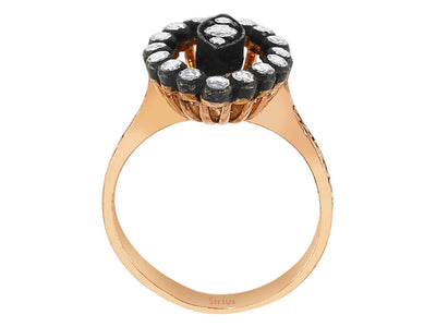 Diamond eye ring