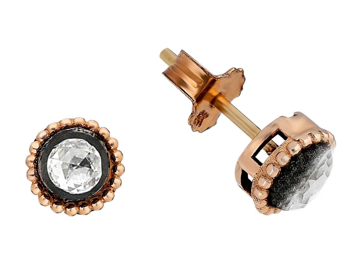 0,30 Karat Diamantohrring - handgefertigter Diamantschmuck aus Feingold | Sirius Diamant