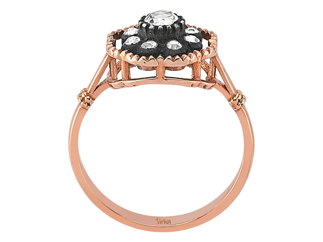 Diamantring - handgefertigter Diamantschmuck aus Feingold | Sirius Diamant