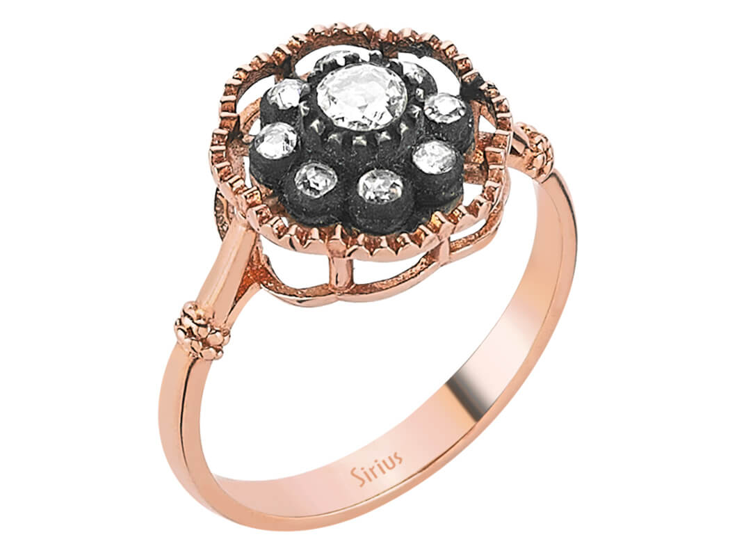 Diamantring - handgefertigter Diamantschmuck aus Feingold | Sirius Diamant