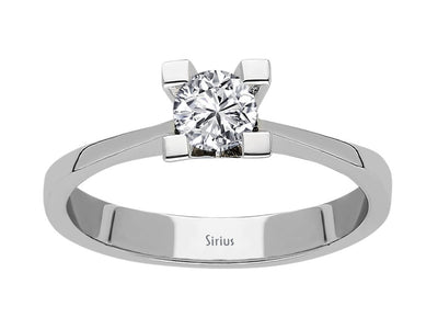 0.45 carat diamond solitaire ring