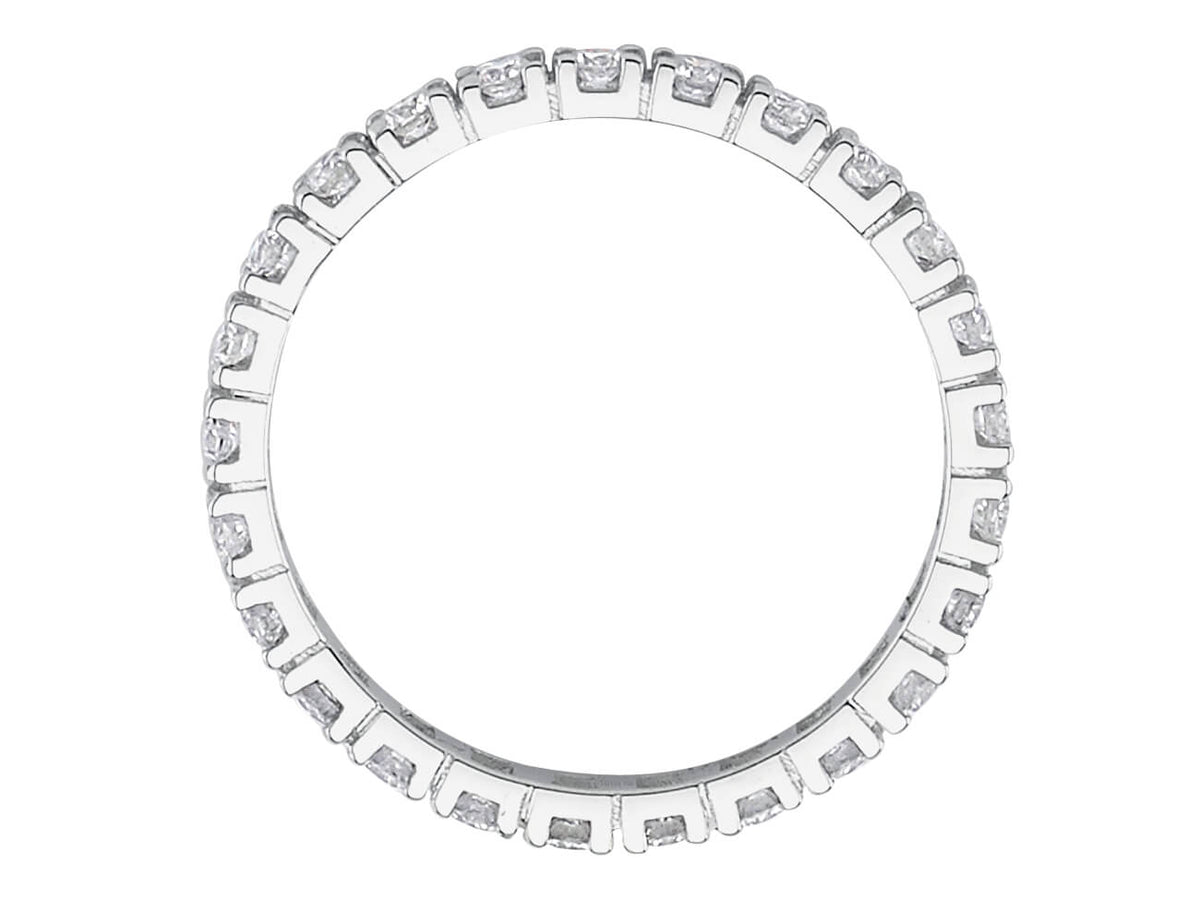 0,67 Karat rundum Diamant Allianz - handgefertigter Diamantschmuck aus Feingold | Sirius Diamant