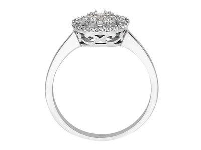 0.47 Carat Baguette Diamond Ring