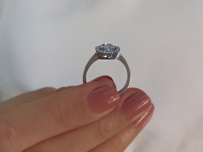 0.47 Carat Baguette Diamond Ring