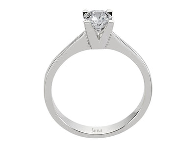 0.45 carat diamond solitaire ring