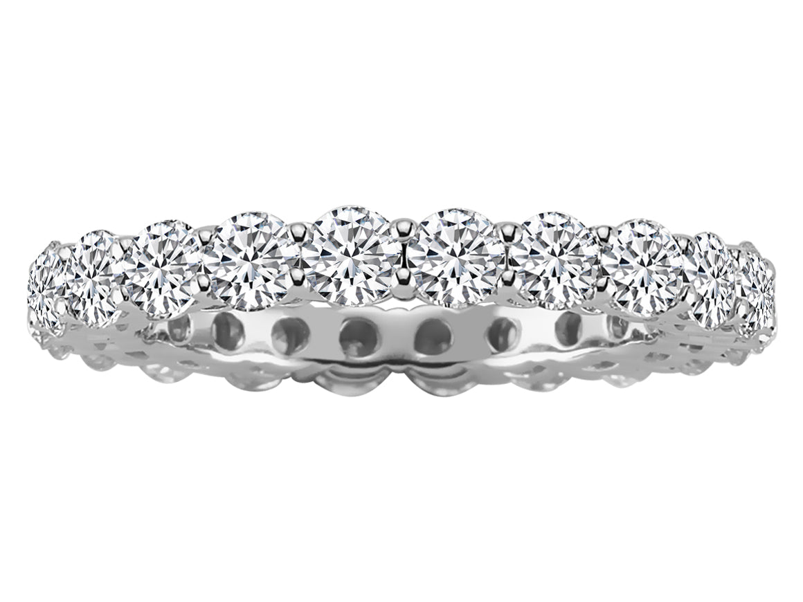 2,43 Gesamtkarat Diamant rundum Allianz - handgefertigter Diamantschmuck aus Feingold | Sirius Diamant