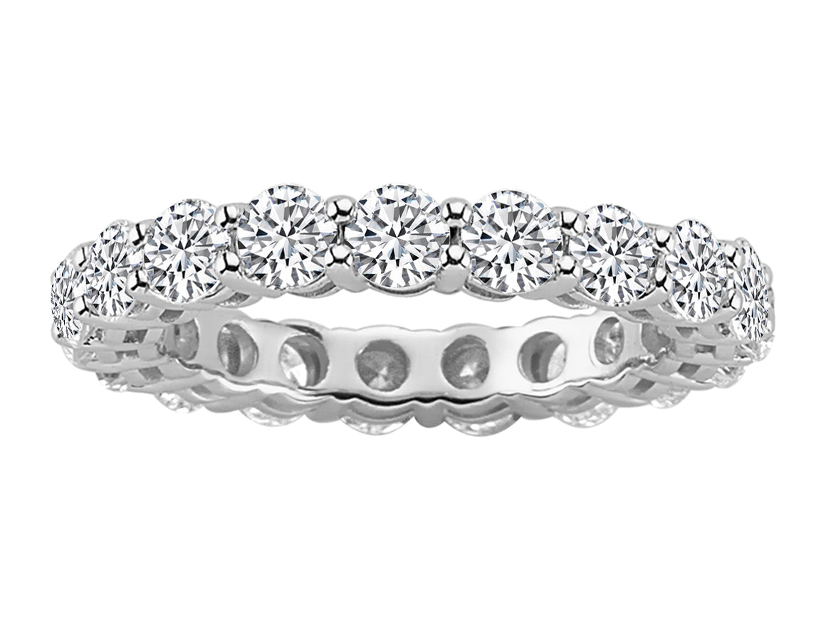 3 Karat Diamant rundum Allianz - handgefertigter Diamantschmuck aus Feingold | Sirius Diamant