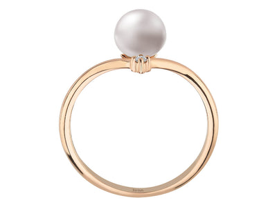 Fairytale Diamond Pearl Ring